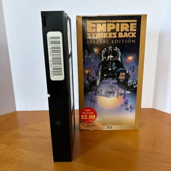 Star Wars Original Trilogy Special Edition VHS (1997) Gold Box Set THX PG Rental - Picture 12 of 16